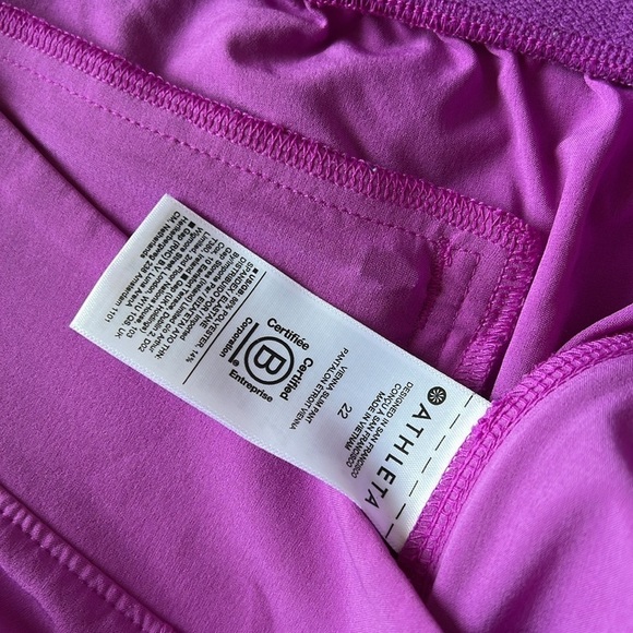 Athleta Vienna Slim Pant Jazzy Purple Straight Leg - Picture 6 of 9